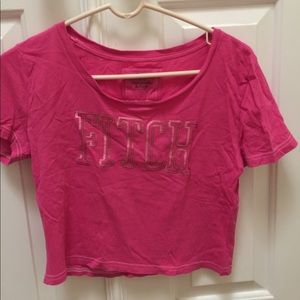 Abercrombie &Fitch pink short sleeve t-shirt
